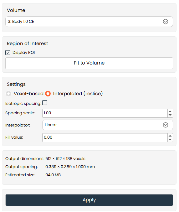 DICOM Image Filter