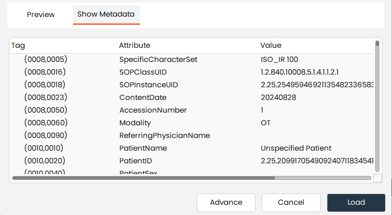 Metadata